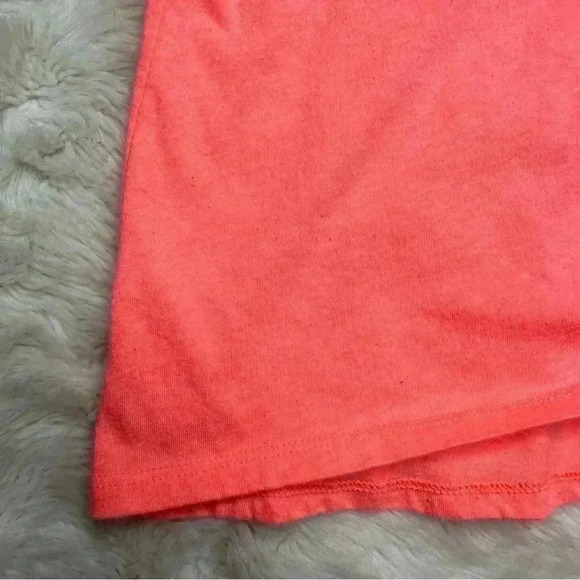 GAP T-Shirt Orangish-Pink / White  Tie Waist Size Small - Picture 16 of 16